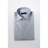 Baldinini Trend Light Blue Cotton Shirt